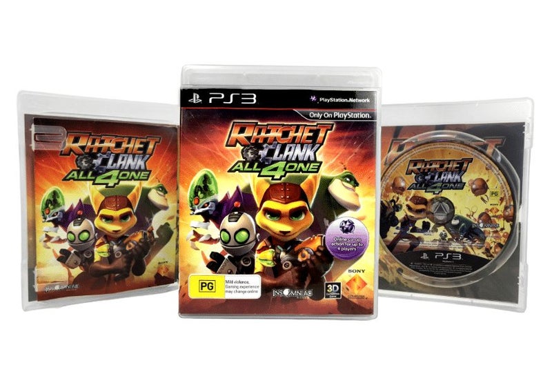 Ratchet & Clank All 4 One (All-4-One) PS3 *EXCELLENT & COMPLETE* Carousel 1