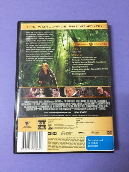 The Hunger Games (2-Disc DVD) Carousel 2