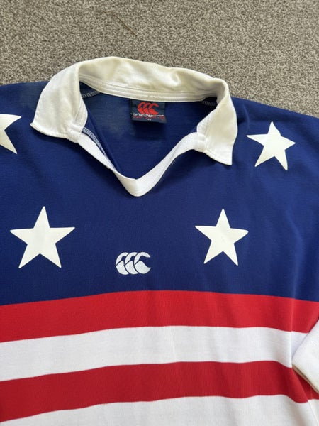 USA Stars and Stripes Rugby Sailing Yachting Jersey Size XXL Carousel 2