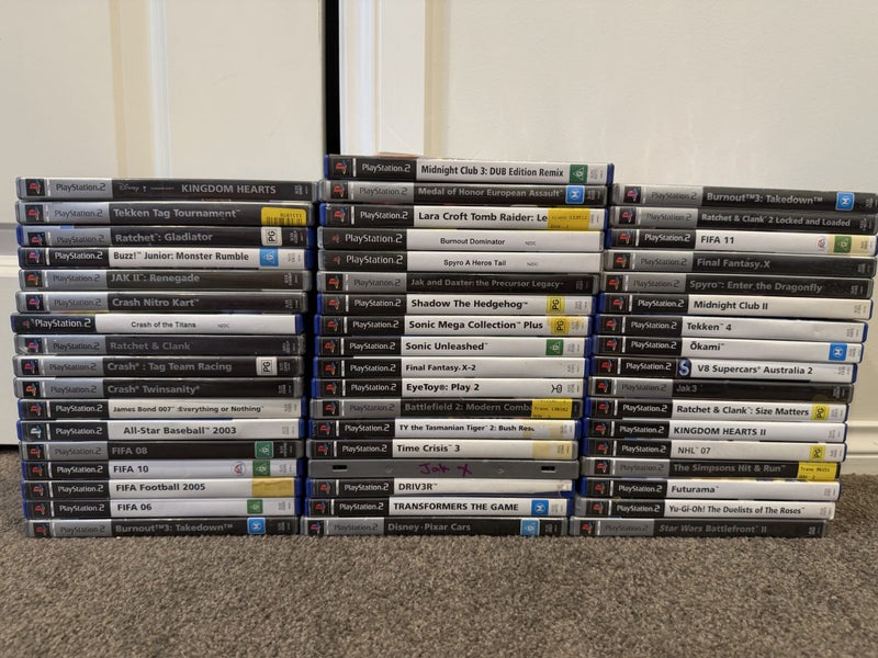 $1 RESERVE - HUGE PS2 COLLECTION Carousel 2