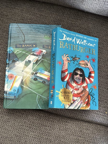 David Williams Books - Ratburger & Bad Dad Carousel 1