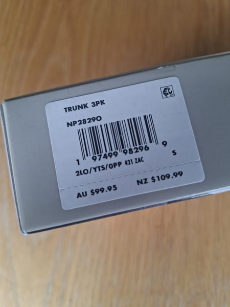 New - Calvin Klein 3 Pack Ultimate Comfort Trunks - Size Small Carousel 3