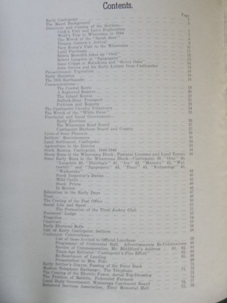 Castlepoint 1848 -1948 – CASTLEPOINT HISTORICAL COMMITTEE (1965) Carousel 2