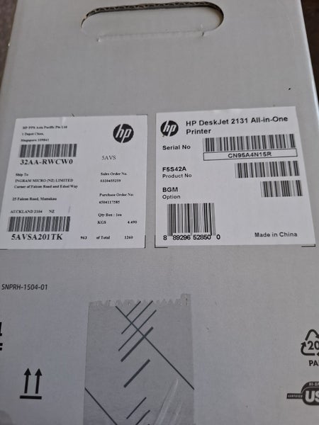 Printer New HP Deskjet 2131 Carousel 3