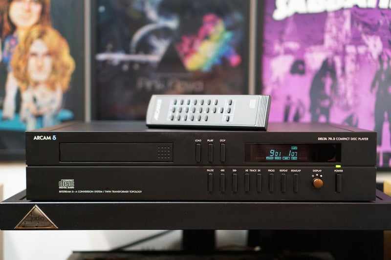 Arcam Delta 70.3 Vintage Audiophile CD Player Made in The U.K. with Remote Carousel 2