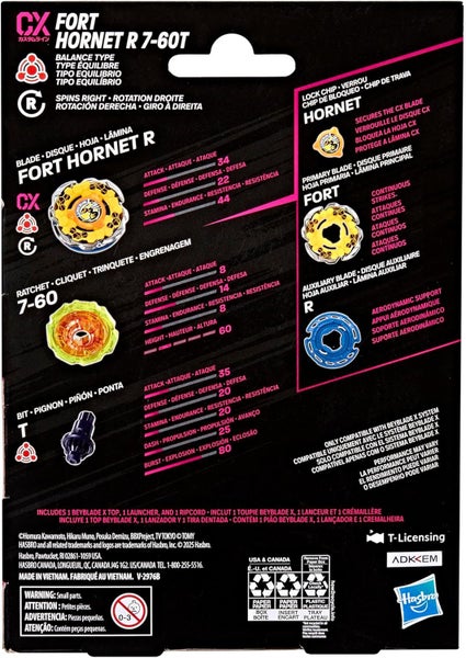 Beyblade X: Fort Hornet R7-70T Carousel 2