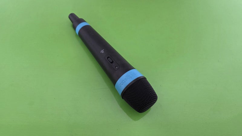 Official Sony PS3 Wireless Blue Singstar Microphone - Replacement Mic Only Carousel 2