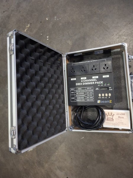 4 CHANNEL DMX DIMMER PACK Carousel 1