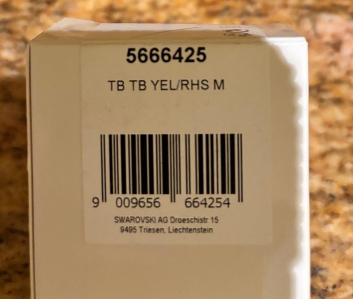 Swarovski white n yellow shimmery bracelet Carousel 5