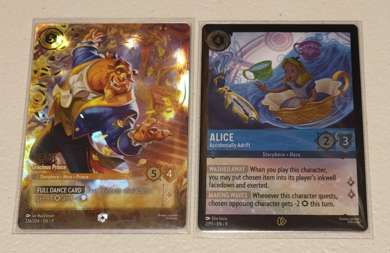 Disney Lorcana TCG: 241 Cards - Set 9: Fabled (incl. Foils) Carousel 13