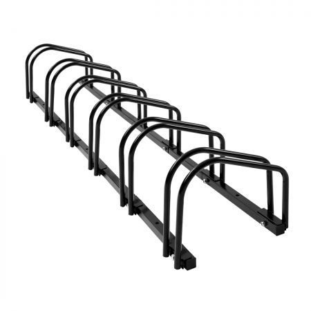 6 Bike Bicycle Stand Rack Floor Parking Storage Carousel 1