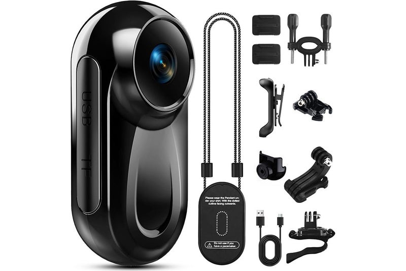 1080P Mini Body Camera Mini Body Camera for Traveling and Motorcycle-black Carousel 1