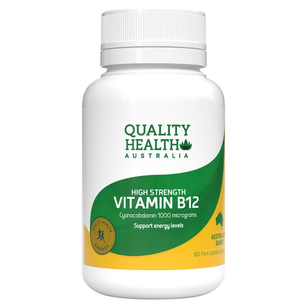 Quality Health Australia High Strength Vitamin B12 90s Carousel 1