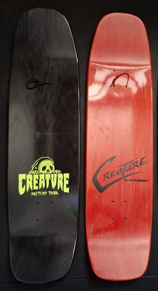 2x Creature Skateboard decks Carousel 2
