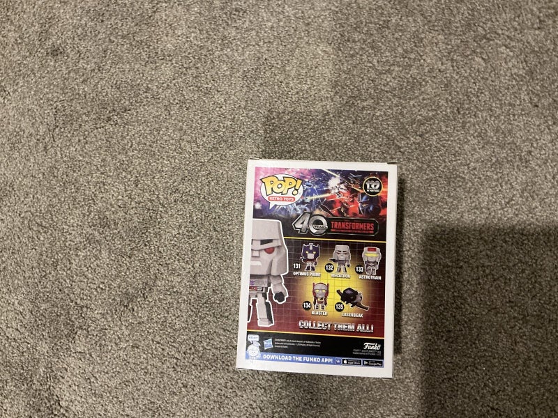 Funko Pop Retro Toys Megatron 132 – Transformers Carousel 1