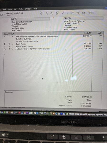 Transcrete P40 Concrete Pump Carousel 3