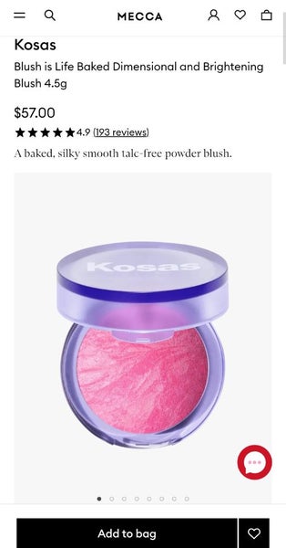 Kosas - Blush is Life Baked Dimensional and Brightening Blush Carousel 4