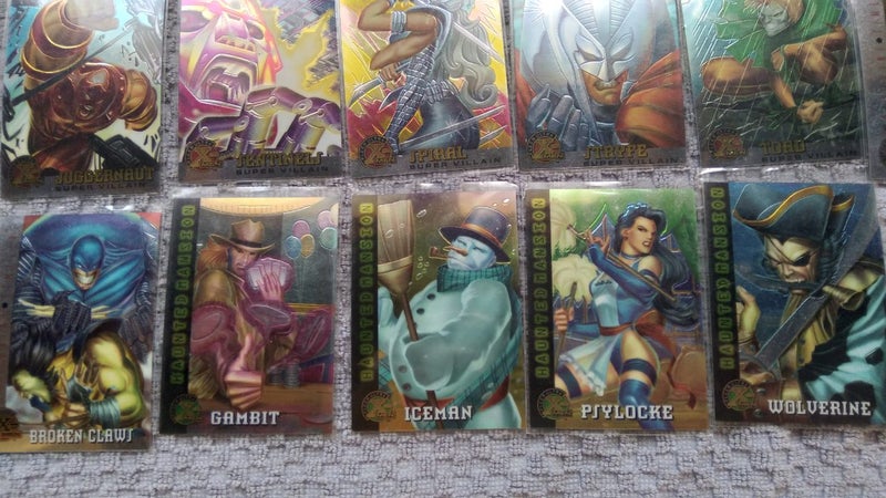 Xmen Fleer Ultra Cards X17 Chromium Carousel 2