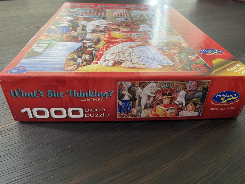 1000-pc Jigsaw Puzzle Carousel 3