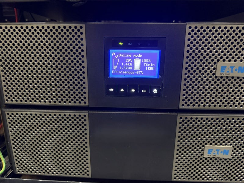 Eaton 9PX 6KVA with EBM, Network Card and Bypass Module Carousel 1