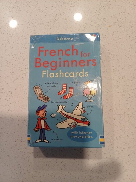 Usborne French for Beginners Flash Cards Carousel 1