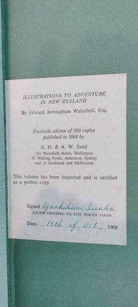 Illustrations to Adventure in New Zealand by Edward Jerningham Wakefield 1968 Carousel 2