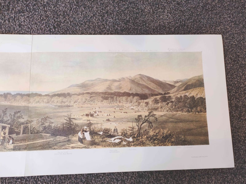 Illustrations to Adventure in New Zealand by Edward Jerningham Wakefield 1968 Carousel 10