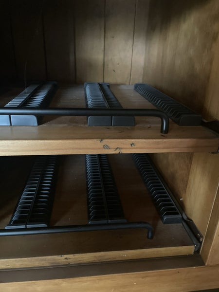 Beautiful NZ solid wood Entertainment unit Carousel 2