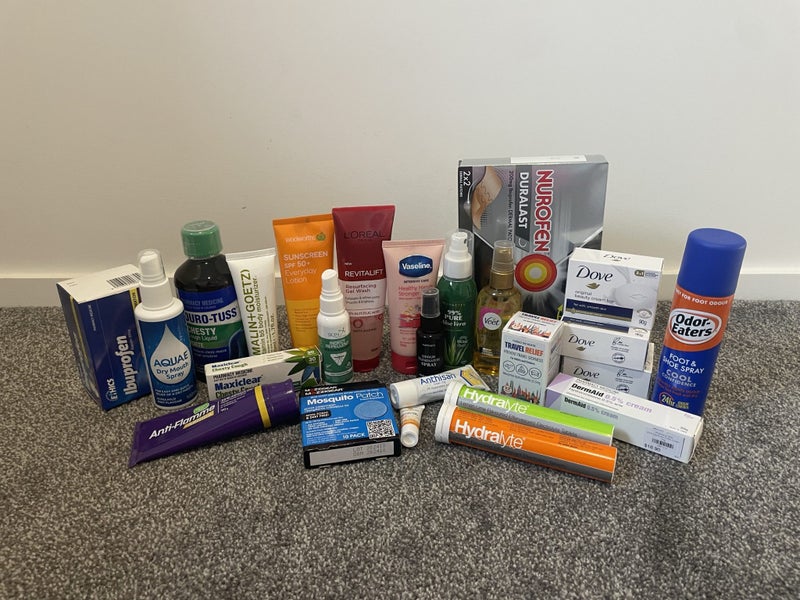 $1 res BULK Bathroom Clearout - Aches & Pains Bath & Body Suncare +++ Carousel 1