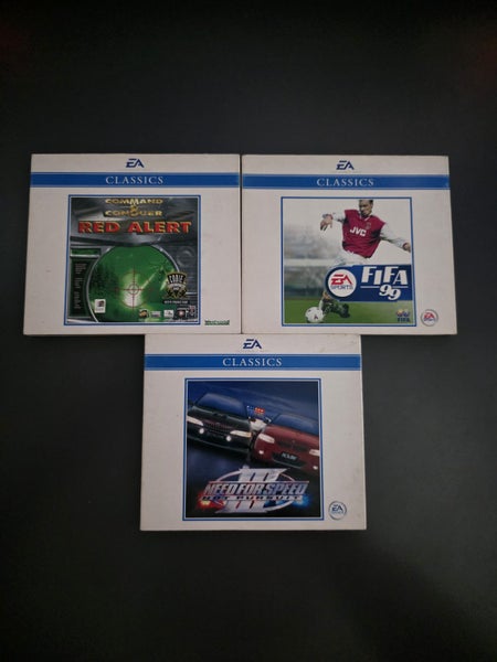 12 Retro PC Games Lot– EA Classics, LEGO, Metal Gear Solid, C&C Red Alert Carousel 2