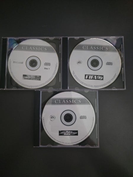 12 Retro PC Games Lot– EA Classics, LEGO, Metal Gear Solid, C&C Red Alert Carousel 4