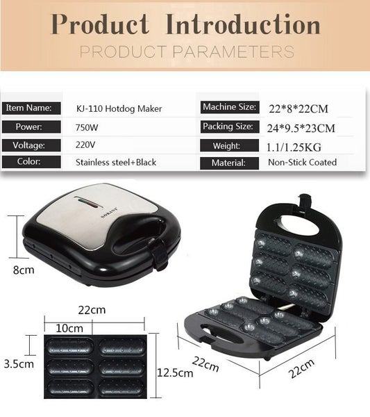 Waffle Corn Dog Maker Hot Dog Maker Carousel 2