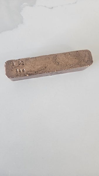 8oz copper bullion bar Carousel 4