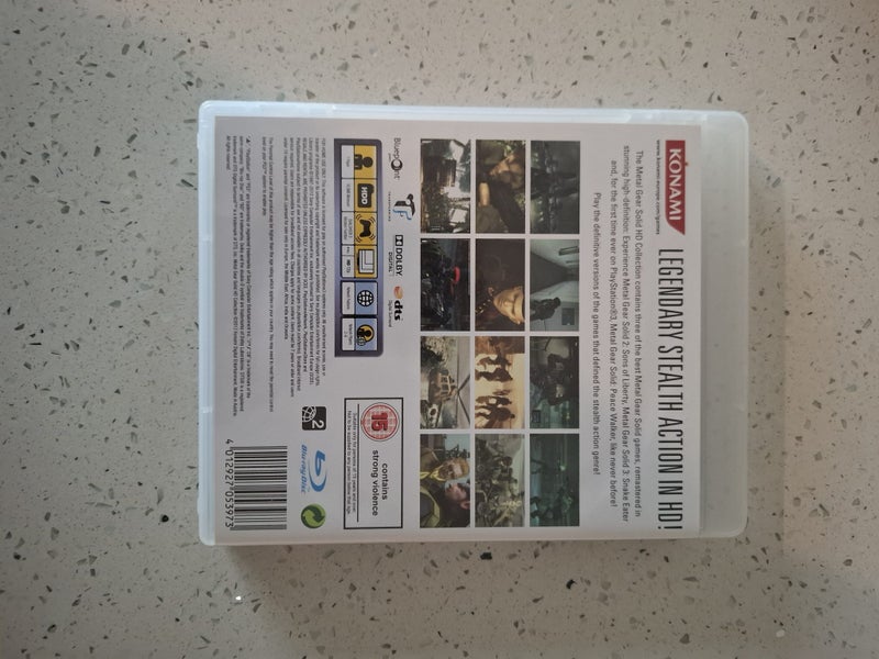 PS3 Metal Gear Solid HD Collection Carousel 2