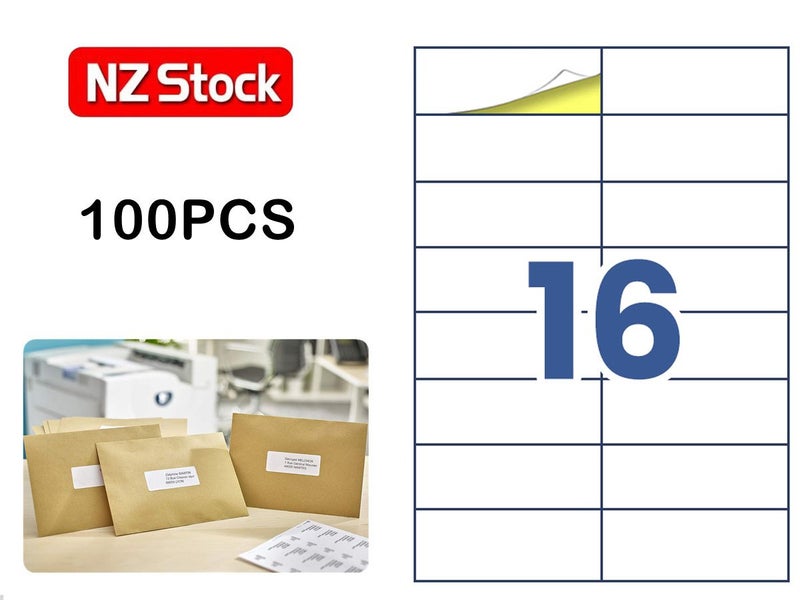 A4 Labels Sticker NZ Clearance Carousel 1