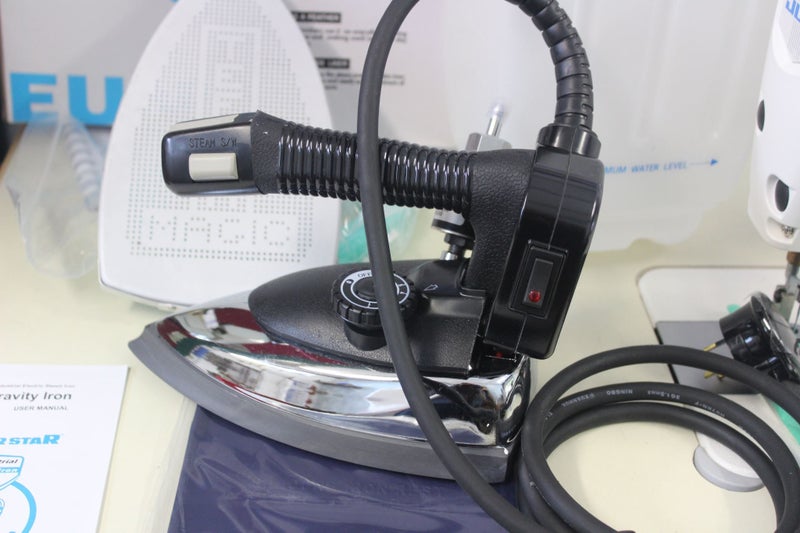 SILVER STAR WATER BOTTLE GRAVITY STEAM IRON INDUSTRIAL Carousel 2