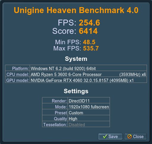 Gaming PC, Ryzen 5 3600, 16GB RAM DDR4, RTX 4060 Carousel 7