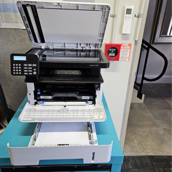 FujiFilm Apeosport 3410sd Multifunction Mono Print Copy Scan A4 B&W New in Box Carousel 2