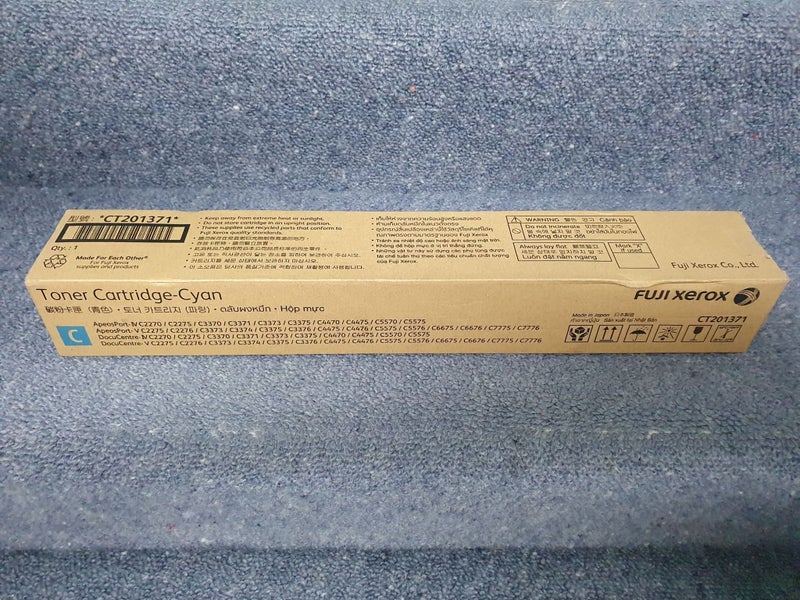 Fuji Xerox CT201371 Cyan toner DC&AP IV V C2270 C2275 C3370 C3371 C3373 Carousel 1
