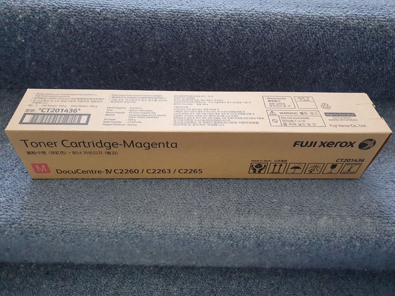Fuji Xerox CT201436 Magenta toner DC IV C2260 C2263 C2265 Carousel 1