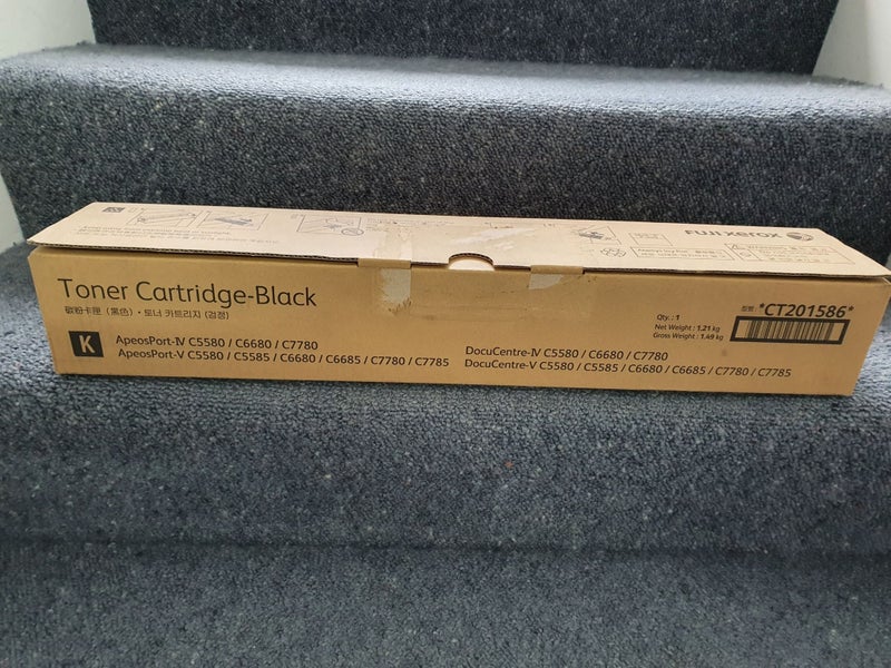 Fuji Xerox CT201586 Black toner DC&AP IV C5580 C6680 C7780 V C5580 C5585 C6680 Carousel 1