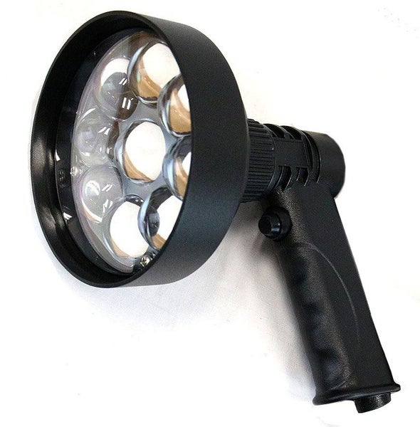 Night Saber Handheld Rechargeable 120mm 27w LED 3000 Lumens Spotlight Carousel 1