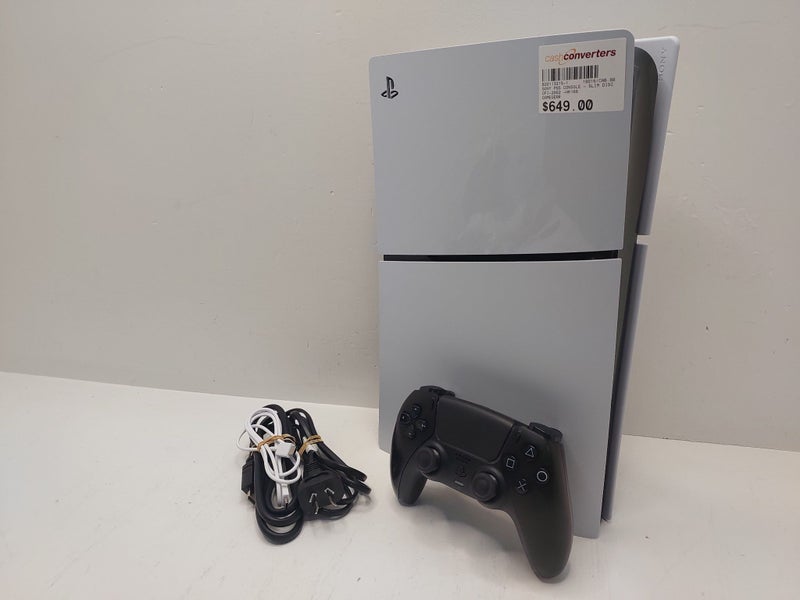 SONY Playstation 5 Slim Disc Drive Console + 1x Controller and Cables Carousel 1