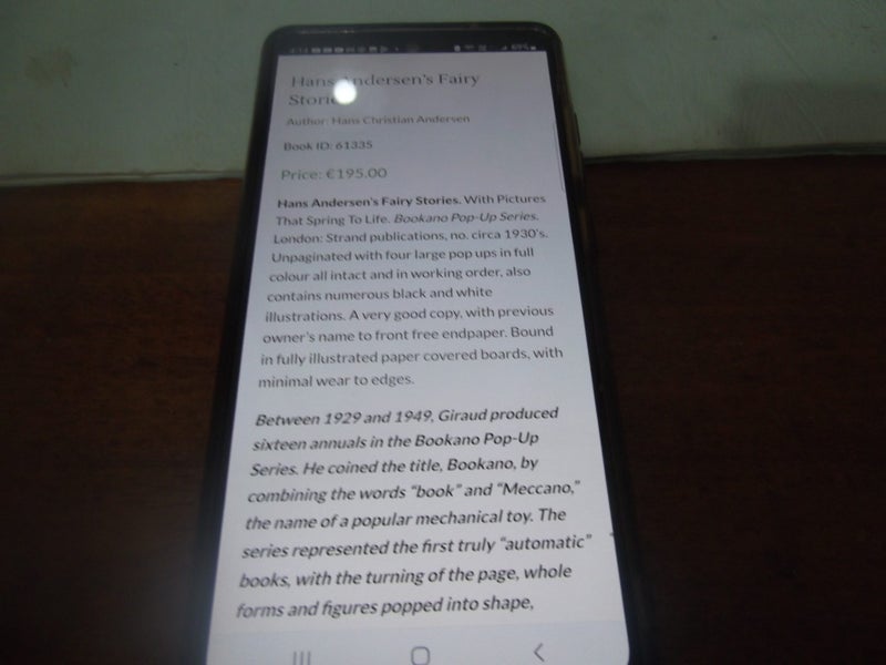 HANS C ANDERSENS *FAIRY STORIES* POP-UP 1933 1st EDITION Carousel 2