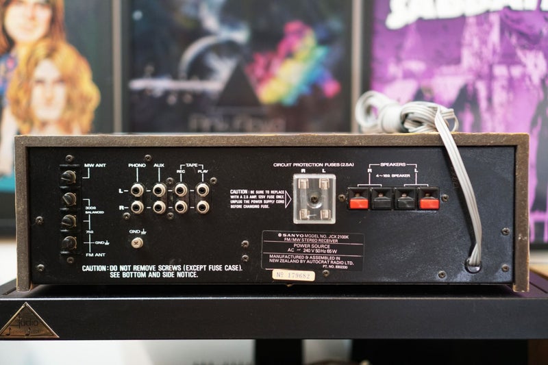 Sanyo JCX-2100K Amplifier & Receiver From The Golden 1970s - Serviced & Warranty Carousel 9