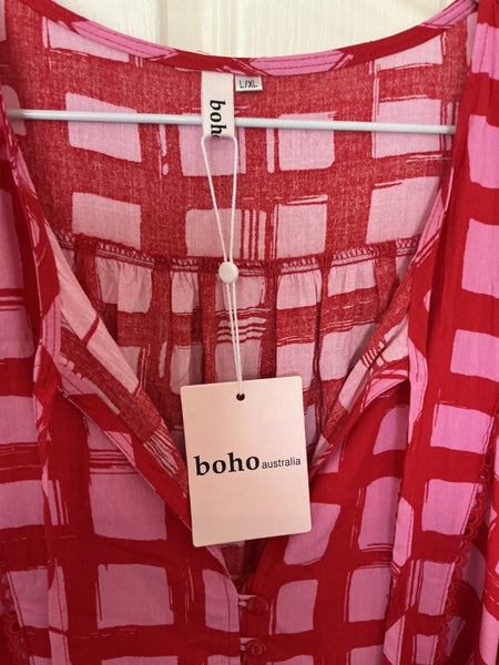 NEW. VERY COOL BOHO AUSTRALIA DRESS ( shine on ) NEW Carousel 2