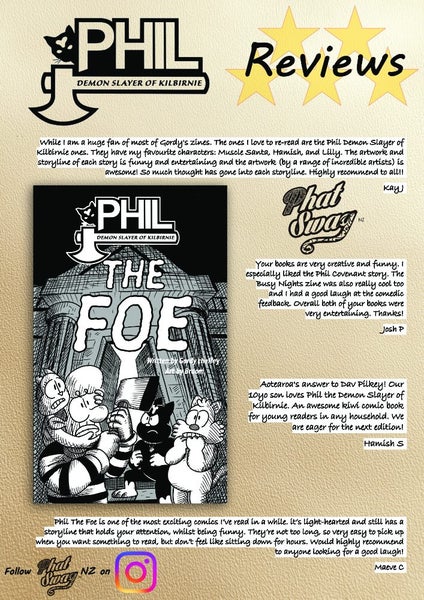 Phil Demon Slayer of Kilbirnie- The Foe Carousel 1