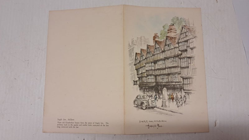 1959 DINNER MENU FROM VOYAGE 22 OF THE RMS RUAHINE Carousel 1