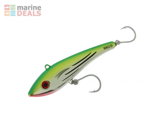 Halco Max 190 Minnow Lure 190mm 155g Liquid Lime Carousel 2