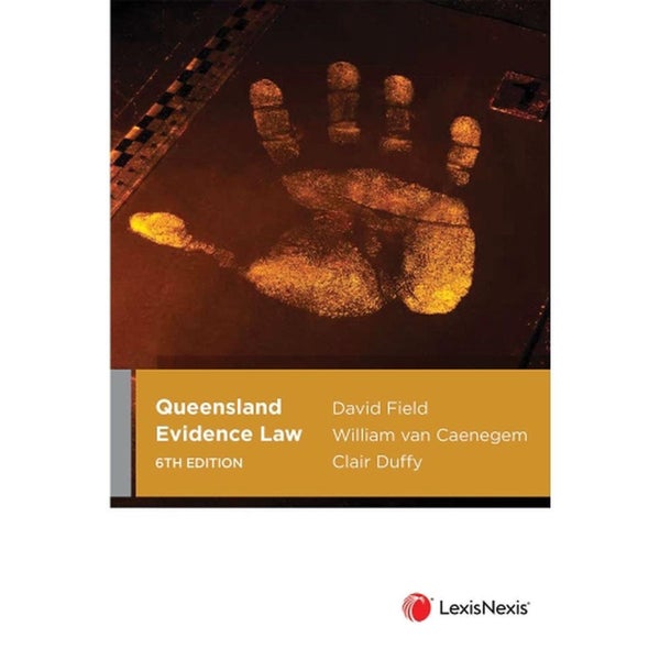Queensland Evidence Law by David Field - Paperback Carousel 1